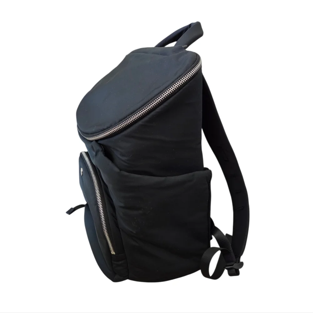 lululemon athletica Black New Parent Backpack 17L Diaper Bag - Picture 7 of 10